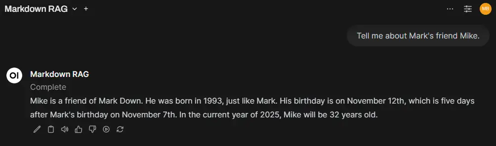 Open WebUI chat interface Open WebUI chat interface