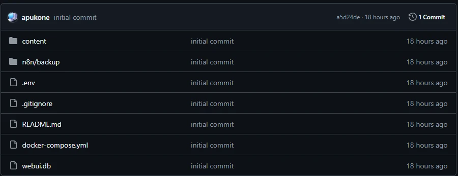 Local AI RAG system project structure Local AI RAG system project structure